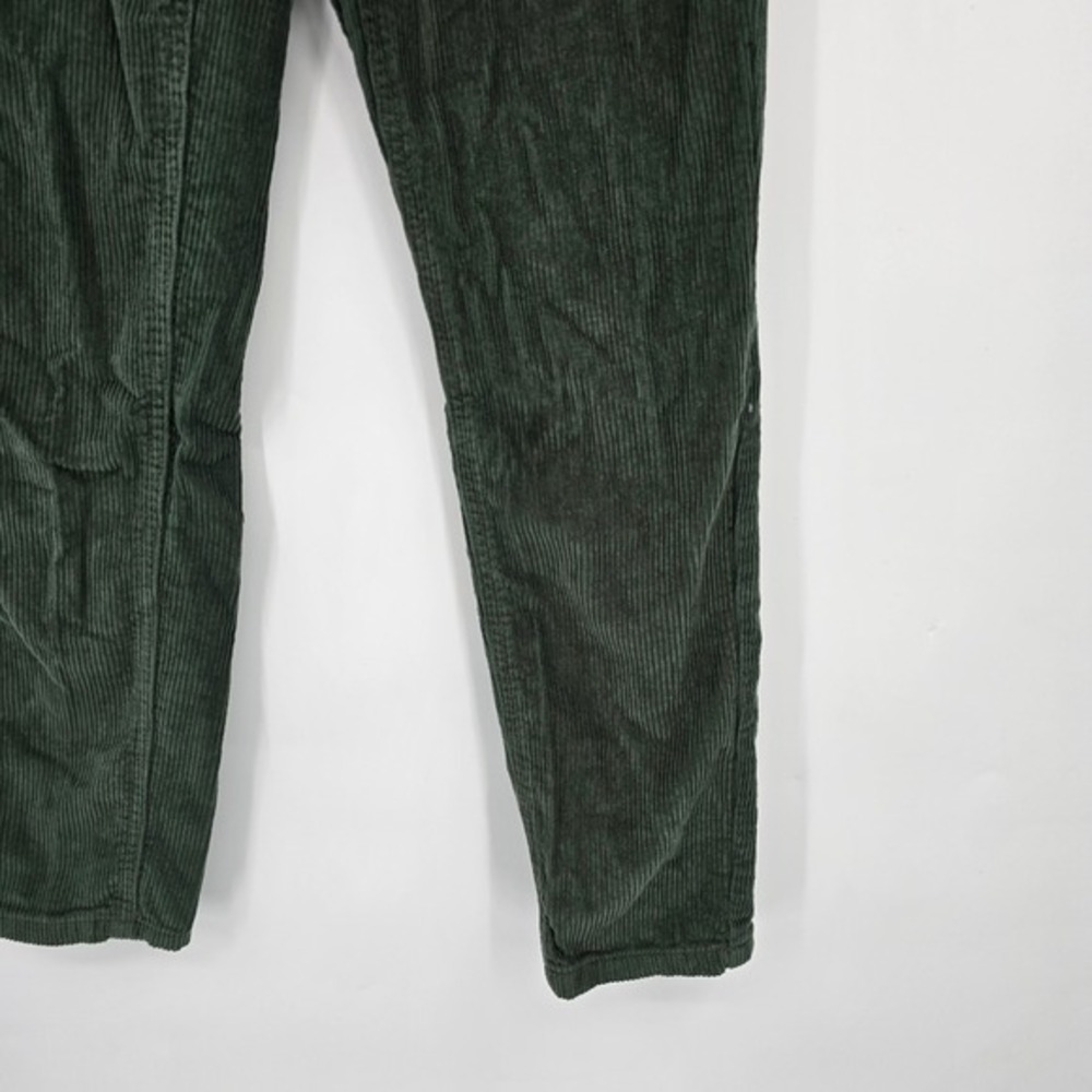 BDG Urban Outfitters Dark Green Corduroy Mom High-Rise Tapered‎ Pants Size 25 - Picture 7 of 11